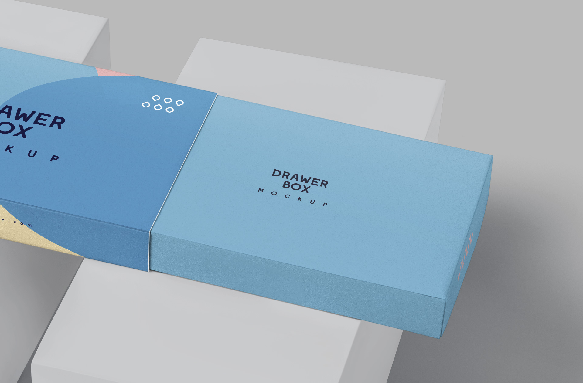 branded drawer box template