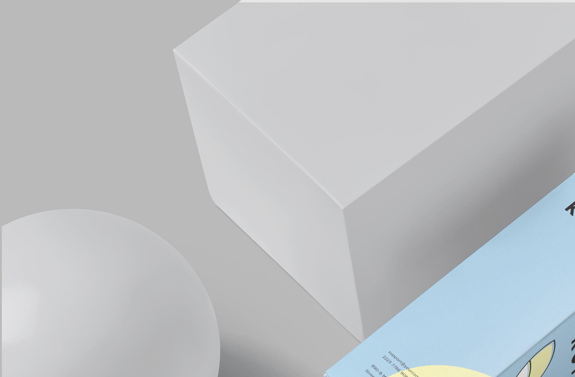 elegant packaging mockup