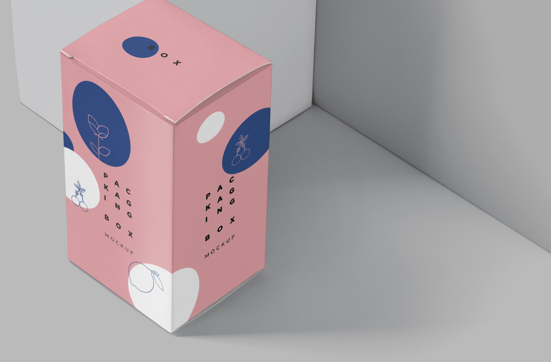 cosmetic box mockup