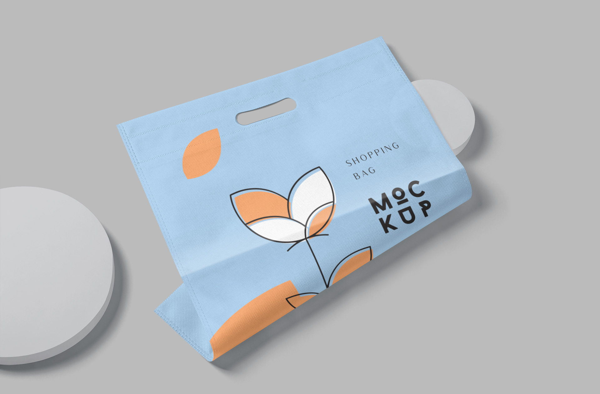 Reusable Tote Bag Mockup – Floating Display