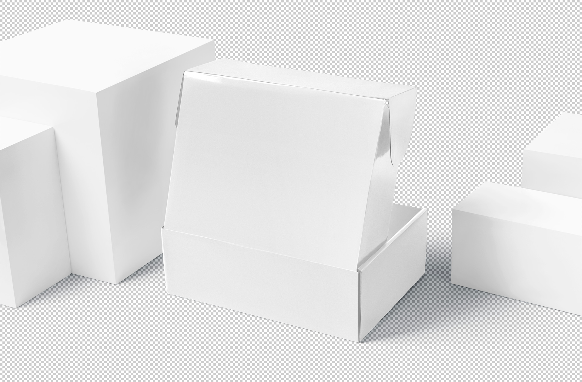 carton box mock-up