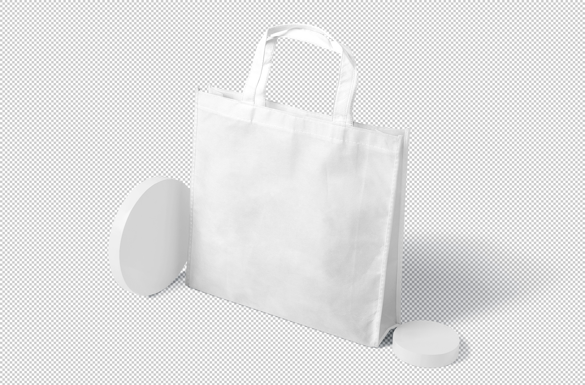 canvas tote bag mockup