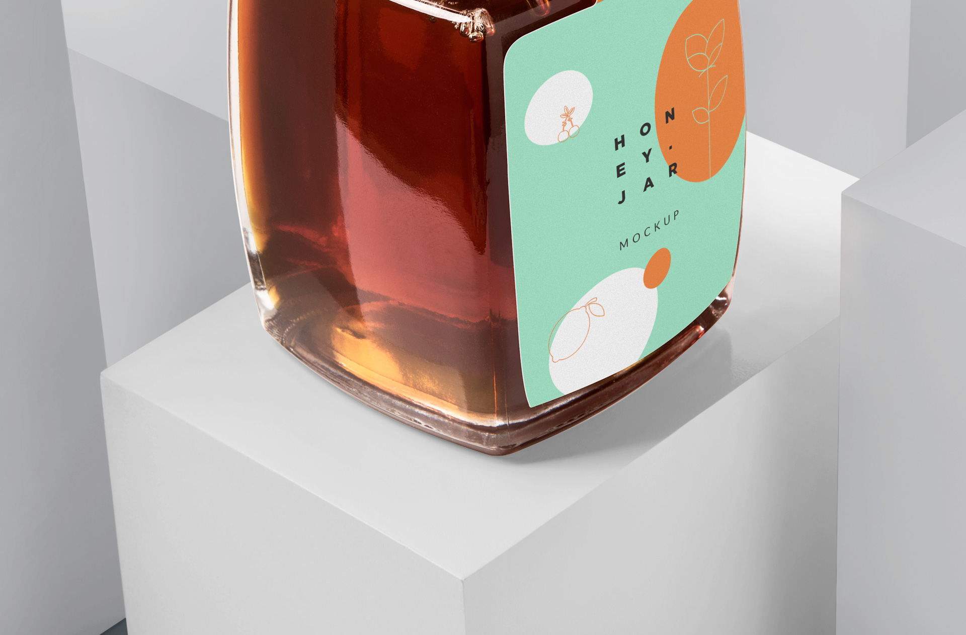 customizable glass jar