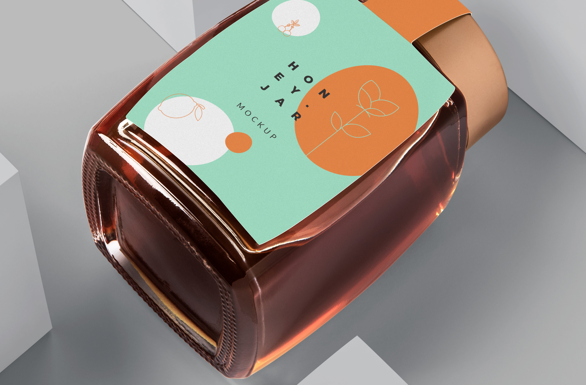branding label mockup