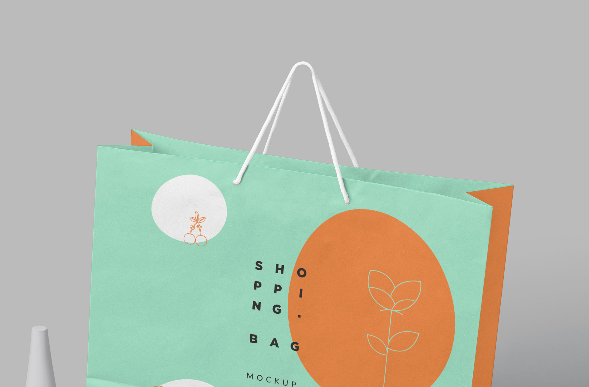 advertising bag mockup
