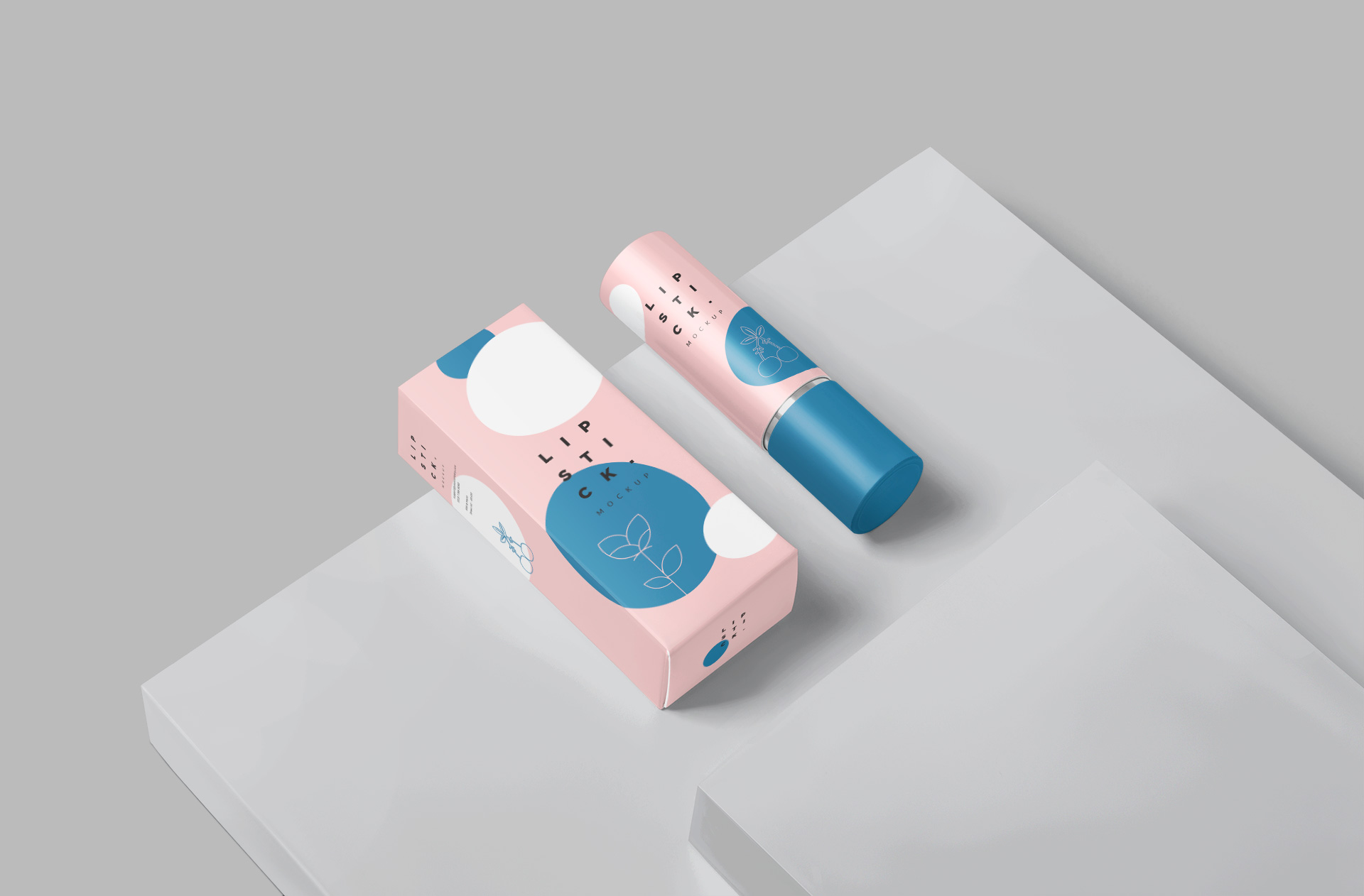 Stylish Lipstick Mockup for Makeup and Beauty Branding