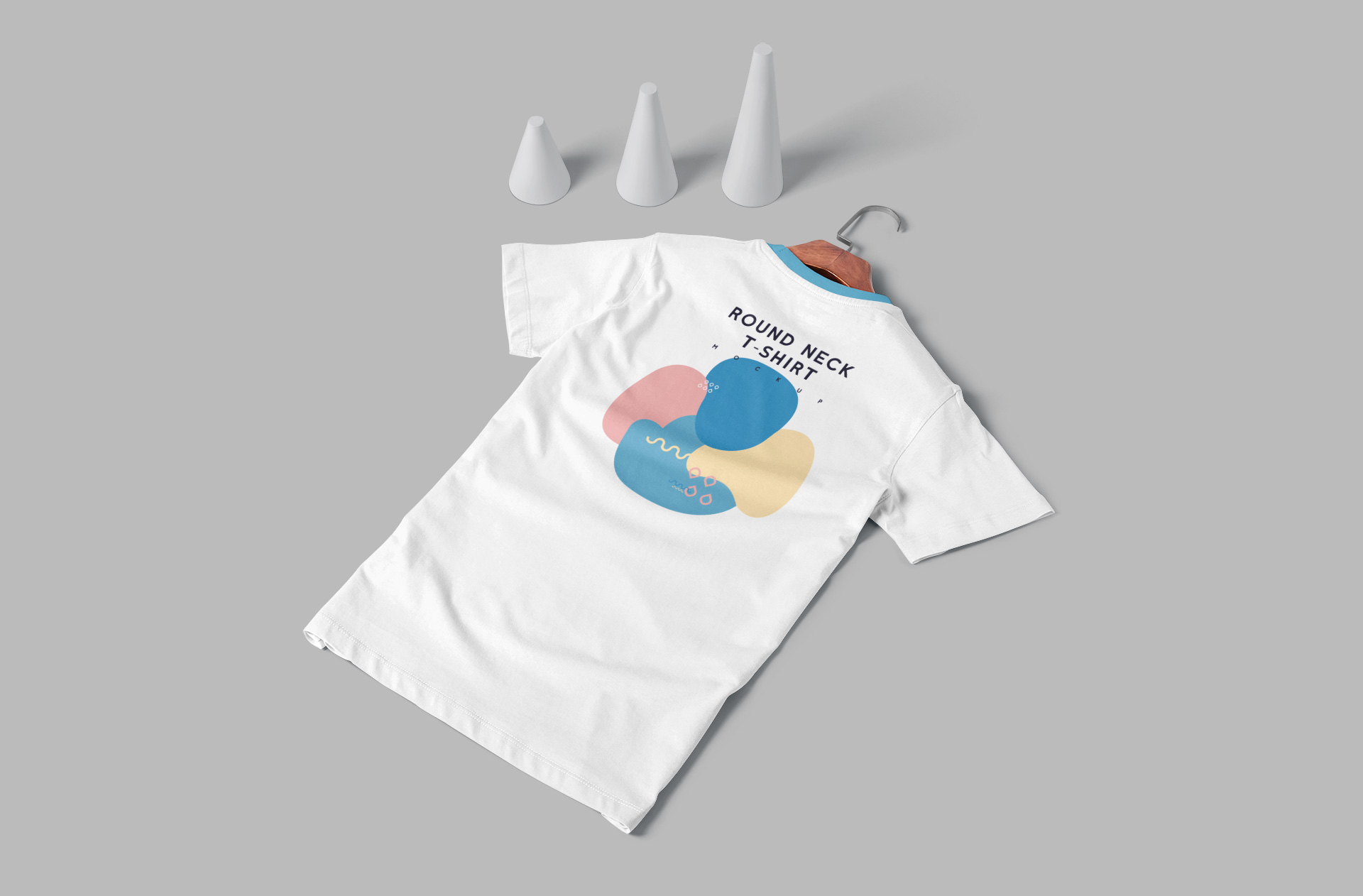 Minimalist T-Shirt Mockup for Casual and Promotional Wear