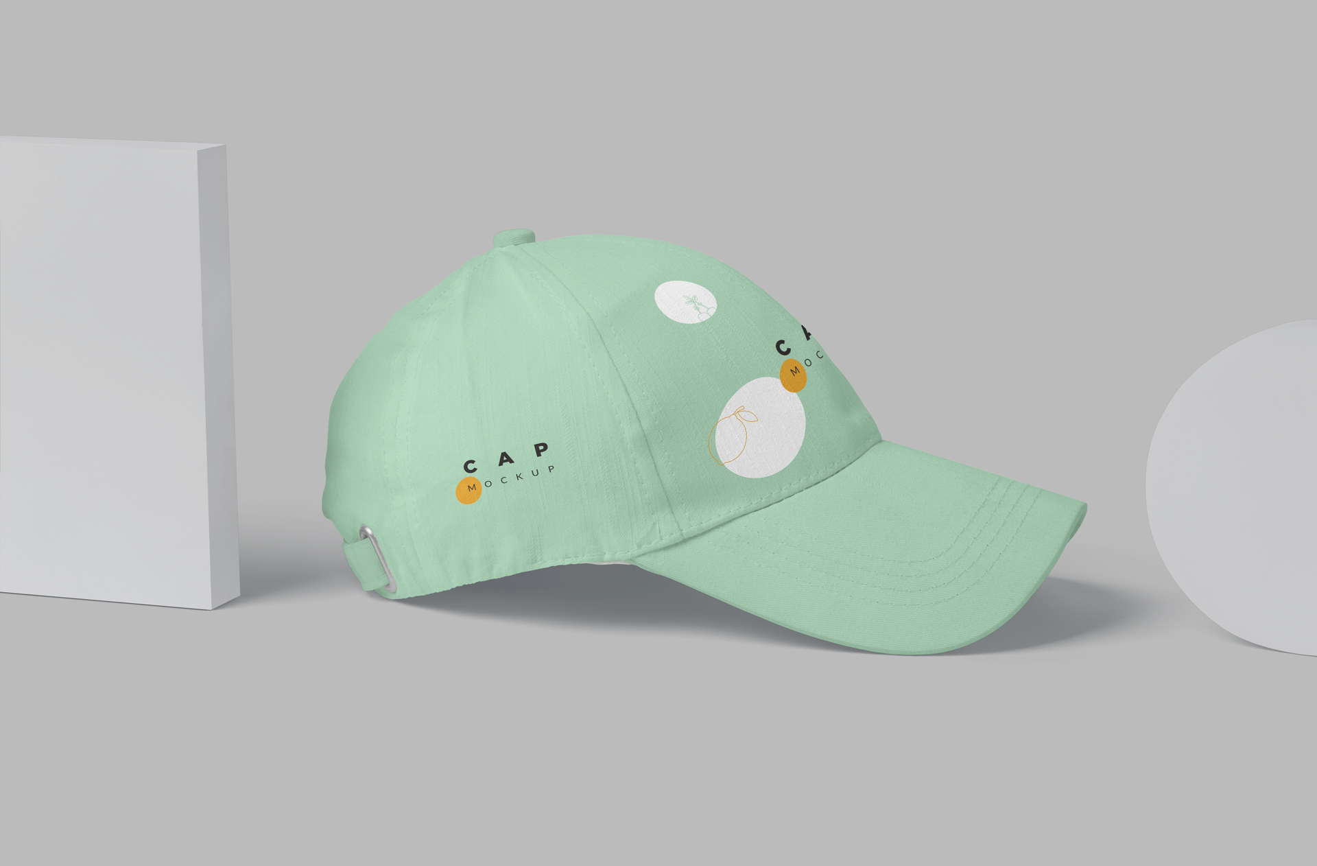 Stylish Baseball Cap Mockup with Realistic Textures