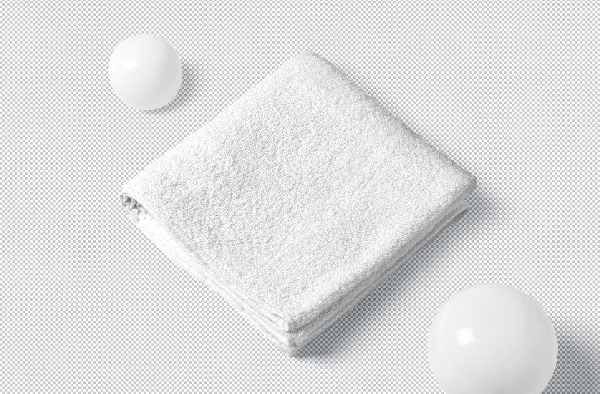 bath towel mockup