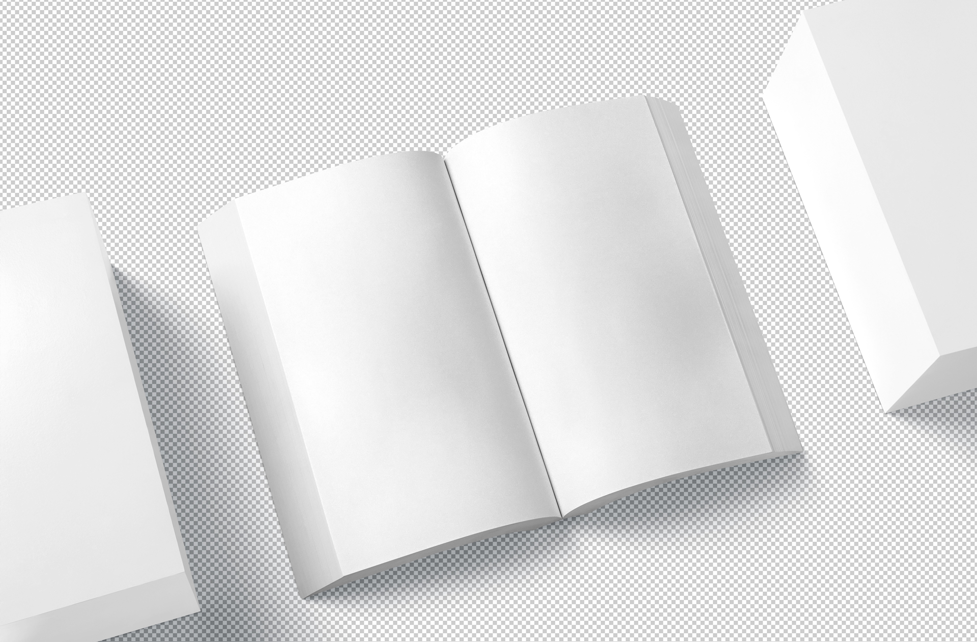 advertising book mockup