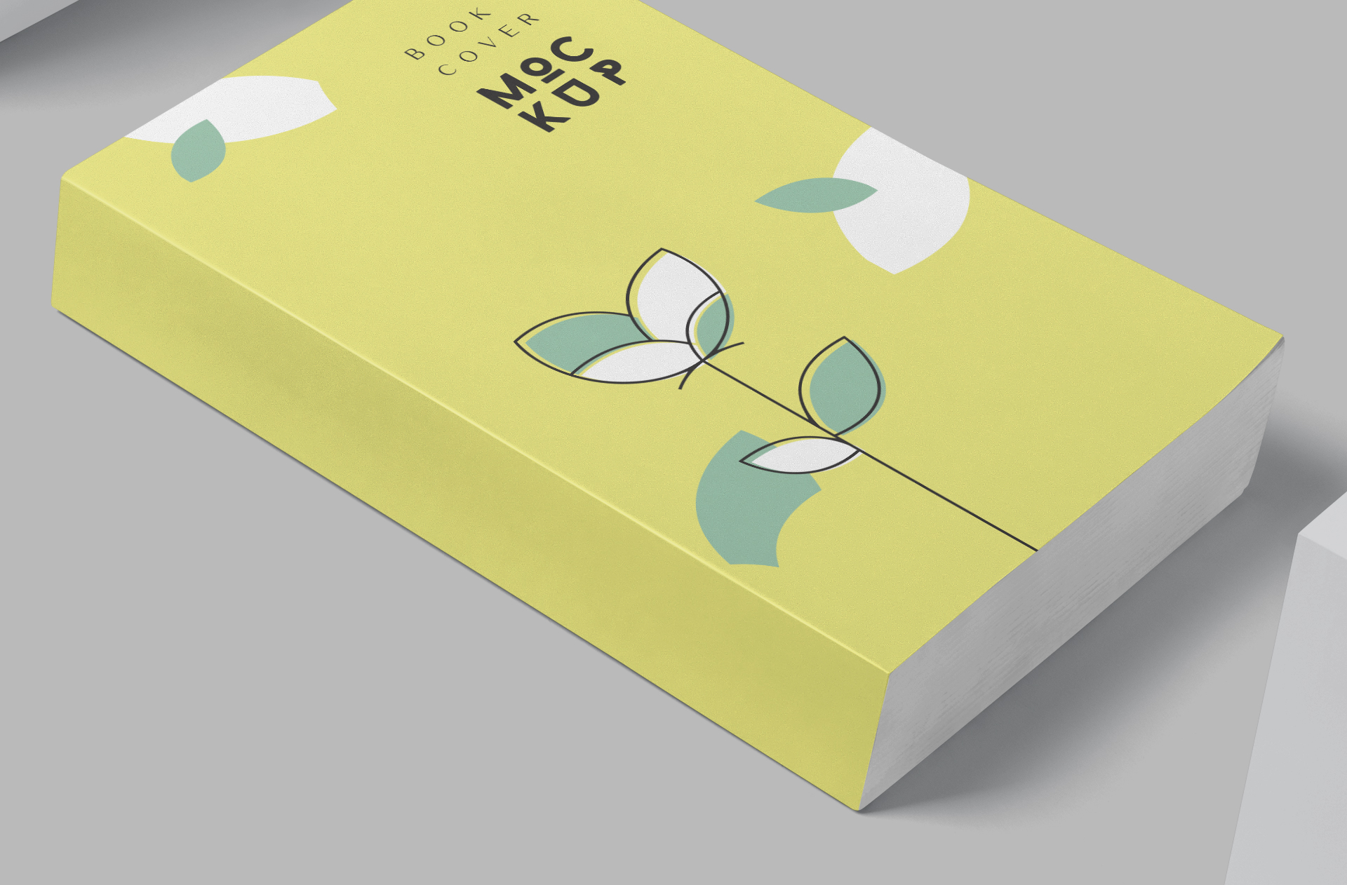 advertising book mockup