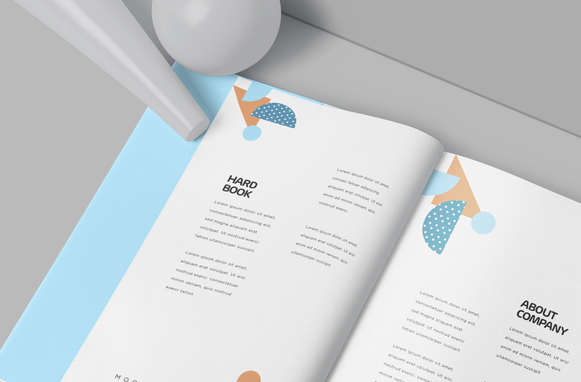 A4 book PSD