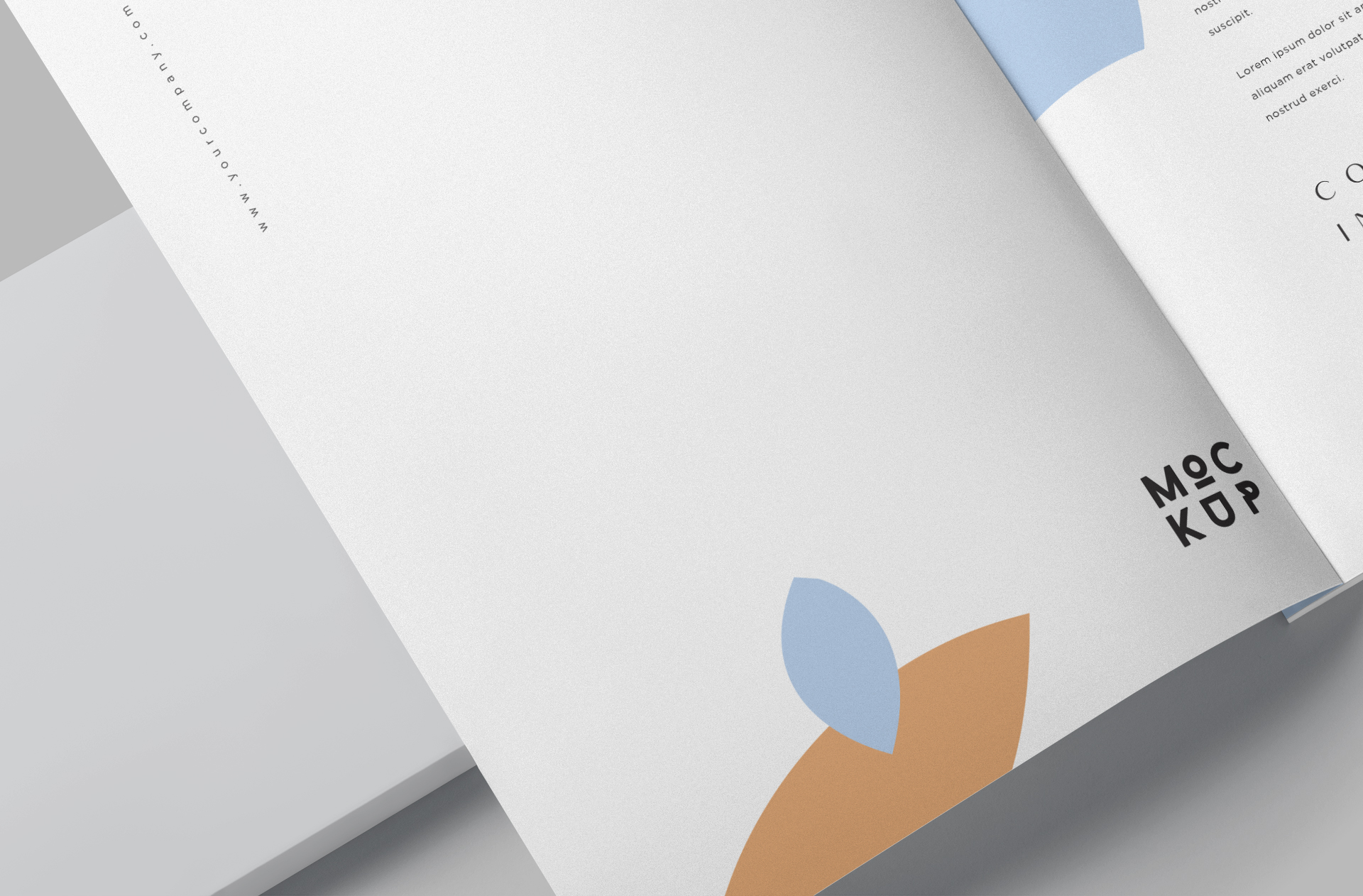 A4 magazine template