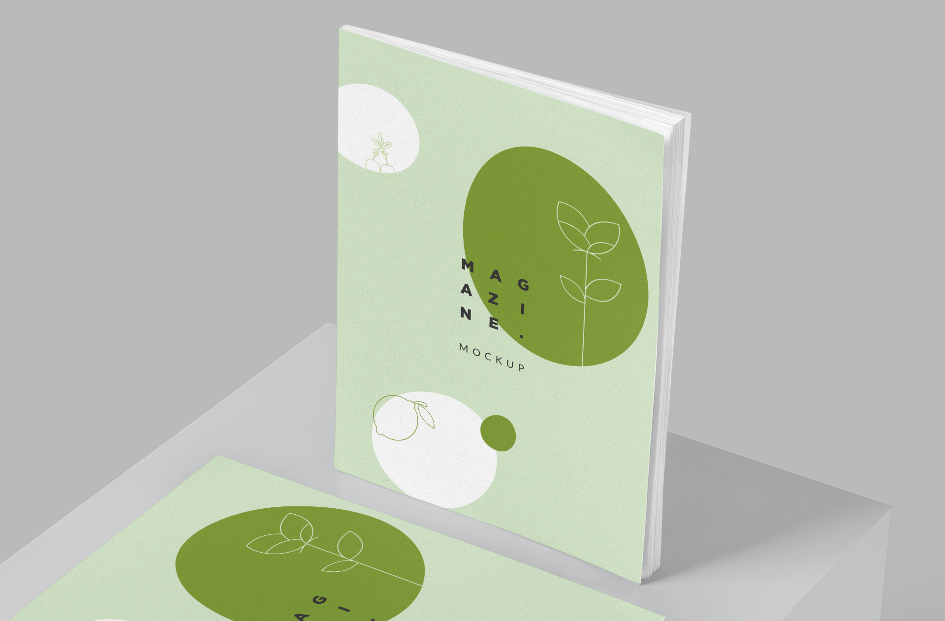 A4 magazine mockup