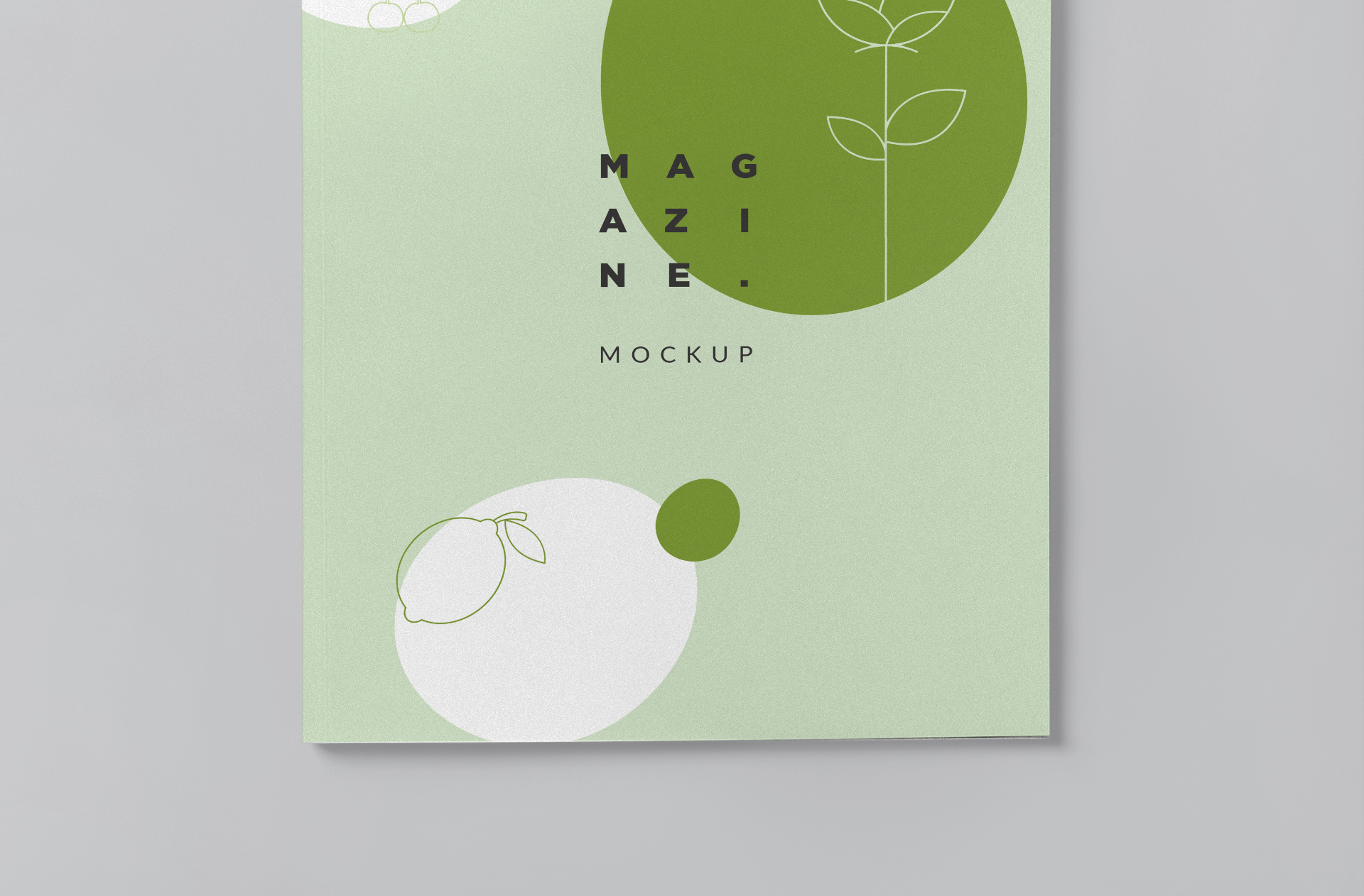 A4 magazine template