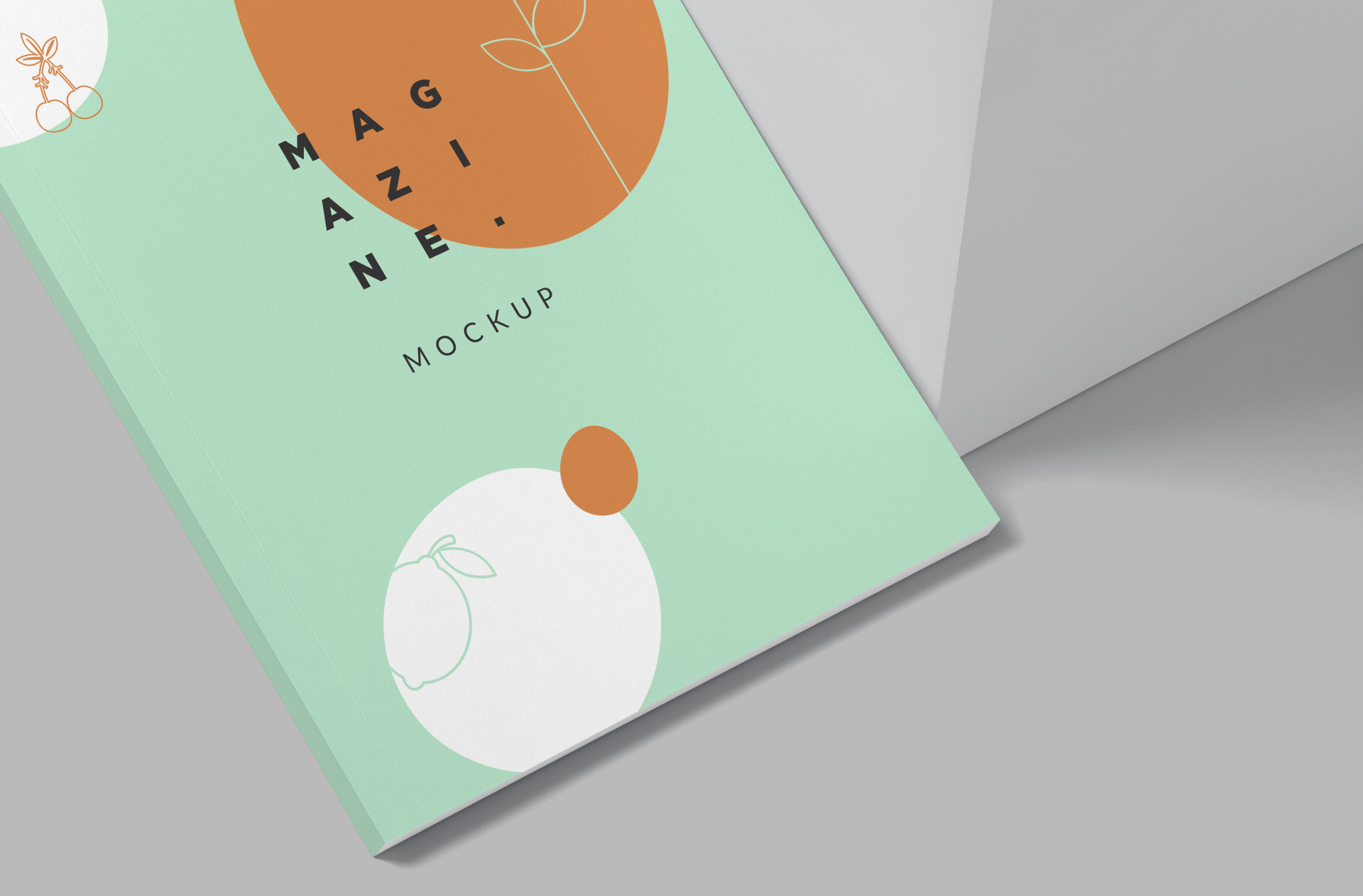 advertising magazine mockup