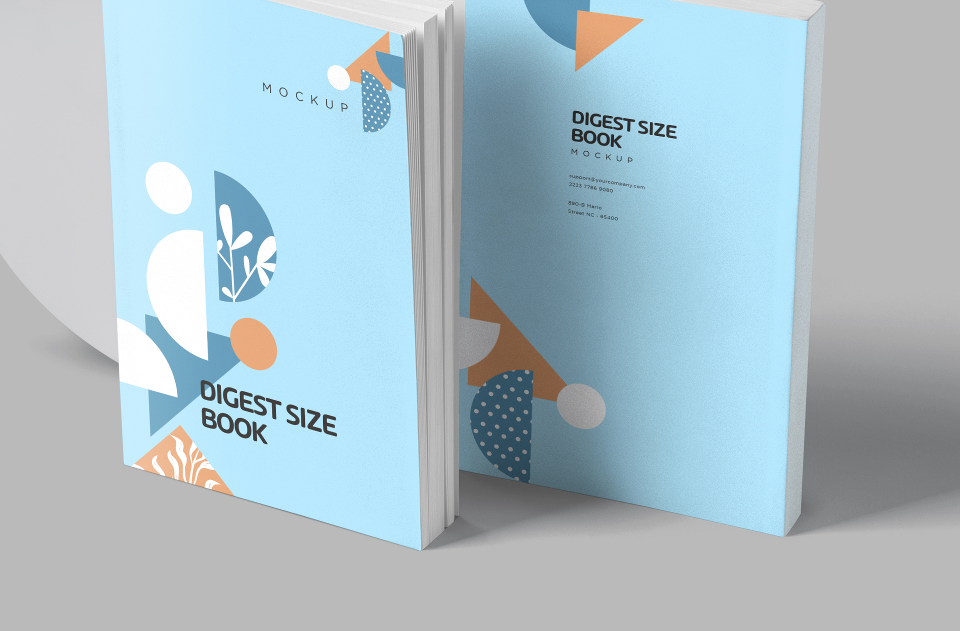 book branding mockup