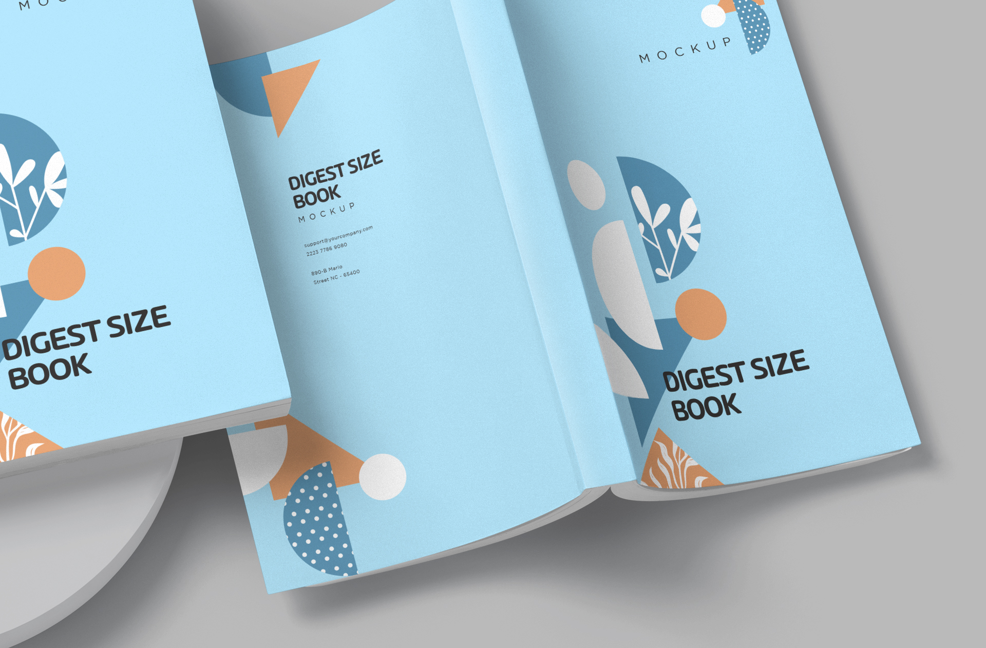 book branding mockup