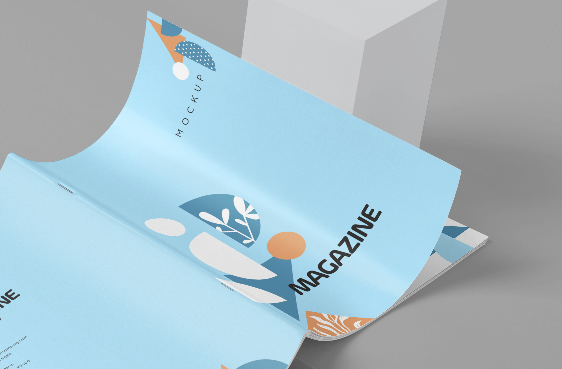 A4 cover mockup