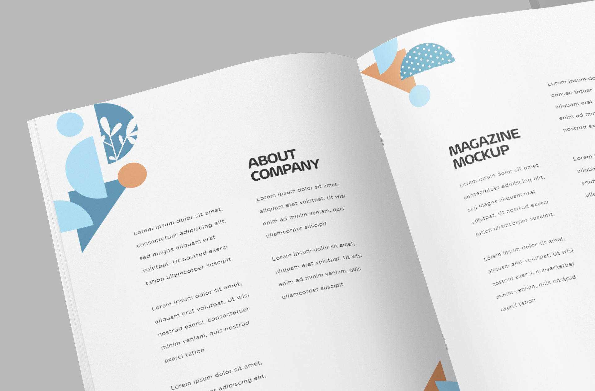 A4 branding mockup