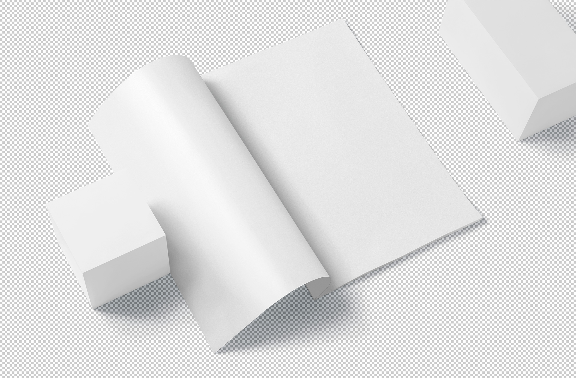 A4 magazine mock-up