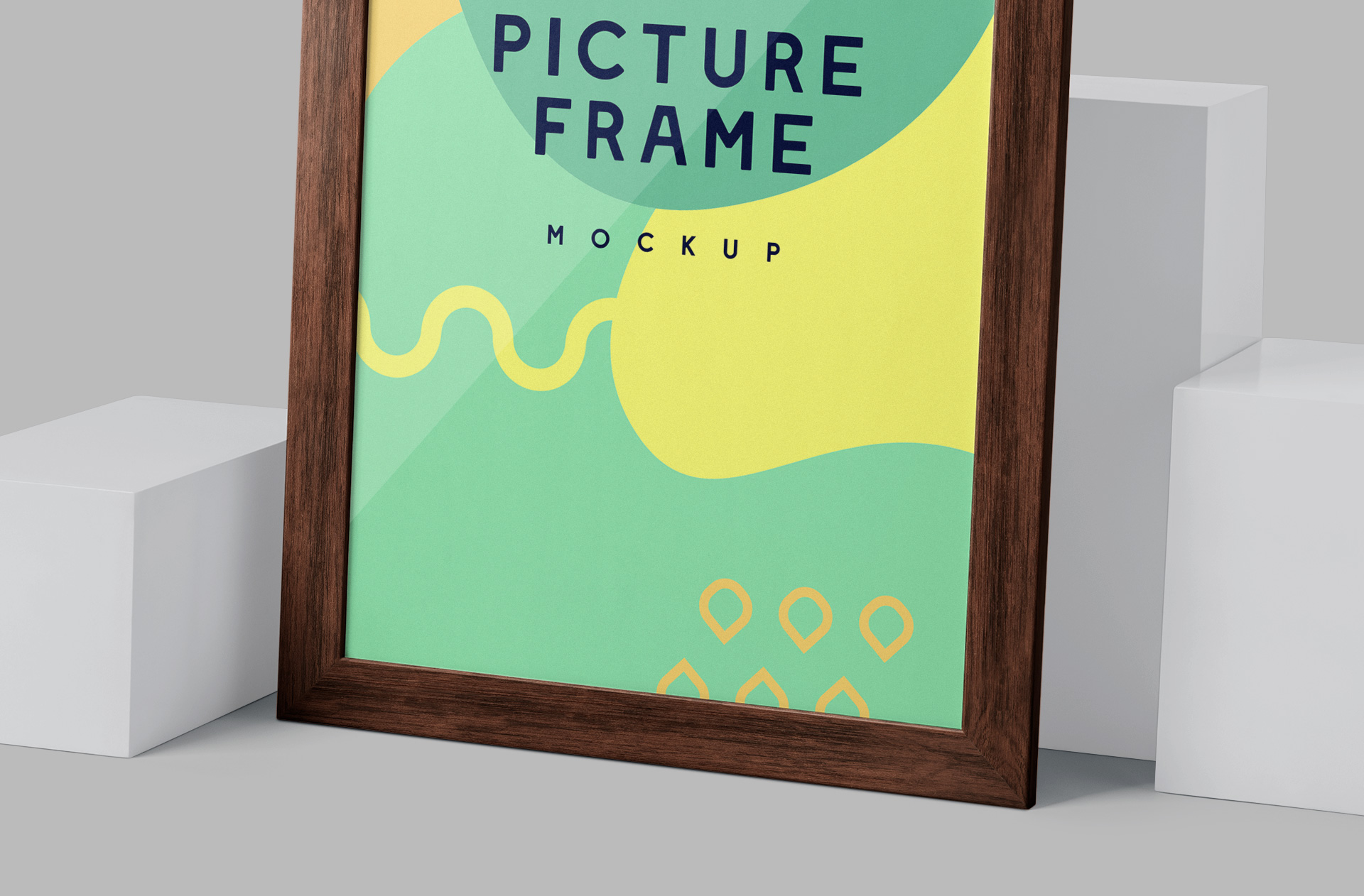 advertising frame mockup