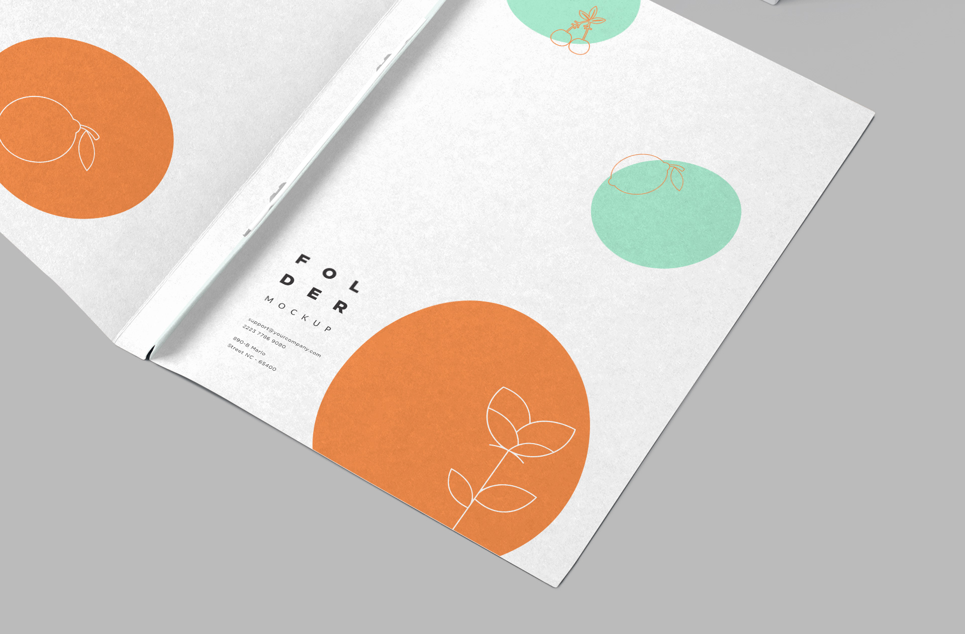 branding folder template
