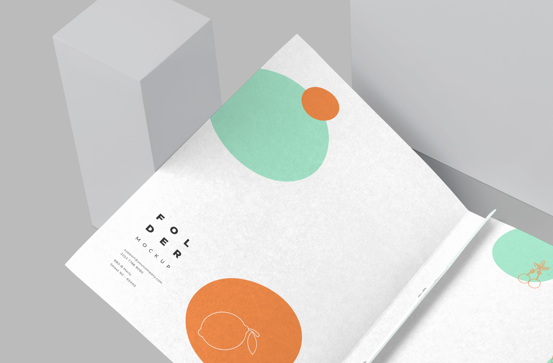 branding folder template
