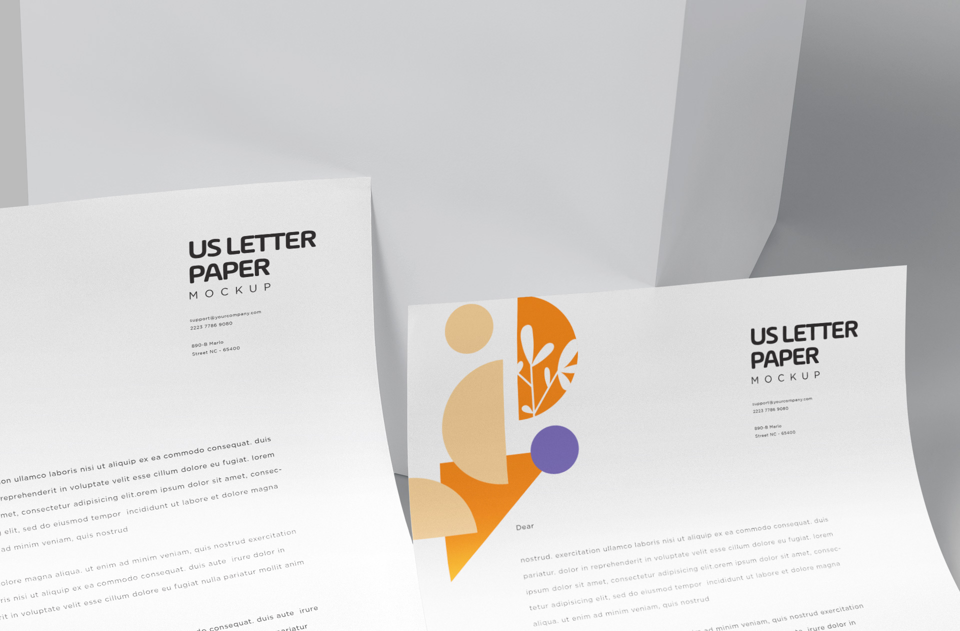 business stationery mock-up