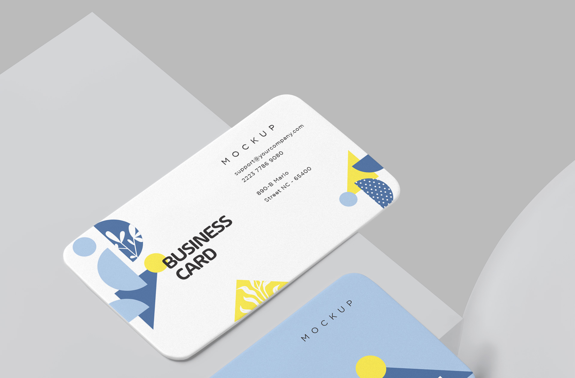 corporate identity business card