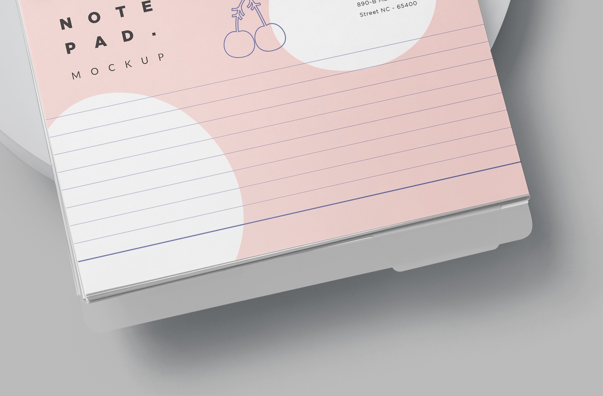 high-quality stationery mockup
