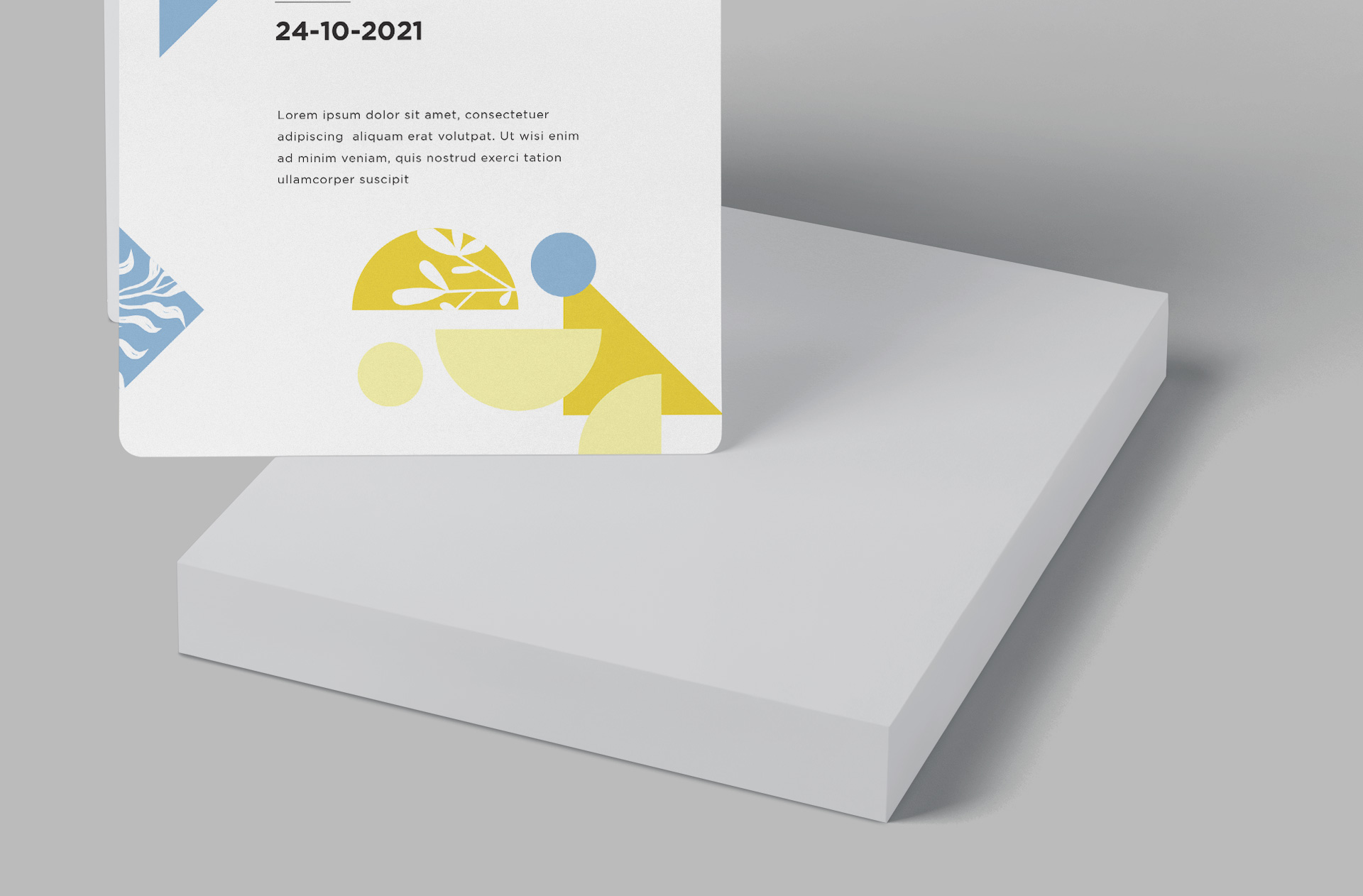 modern wedding invitation