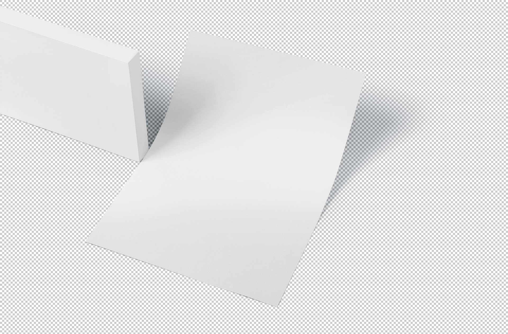 A4 paper mockup