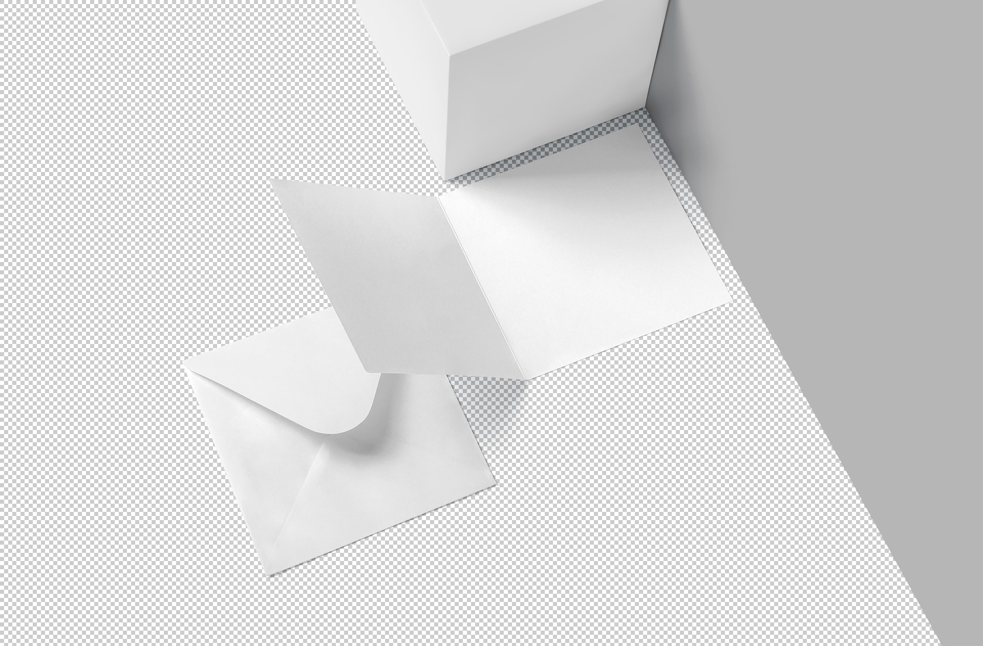announcement card mockup