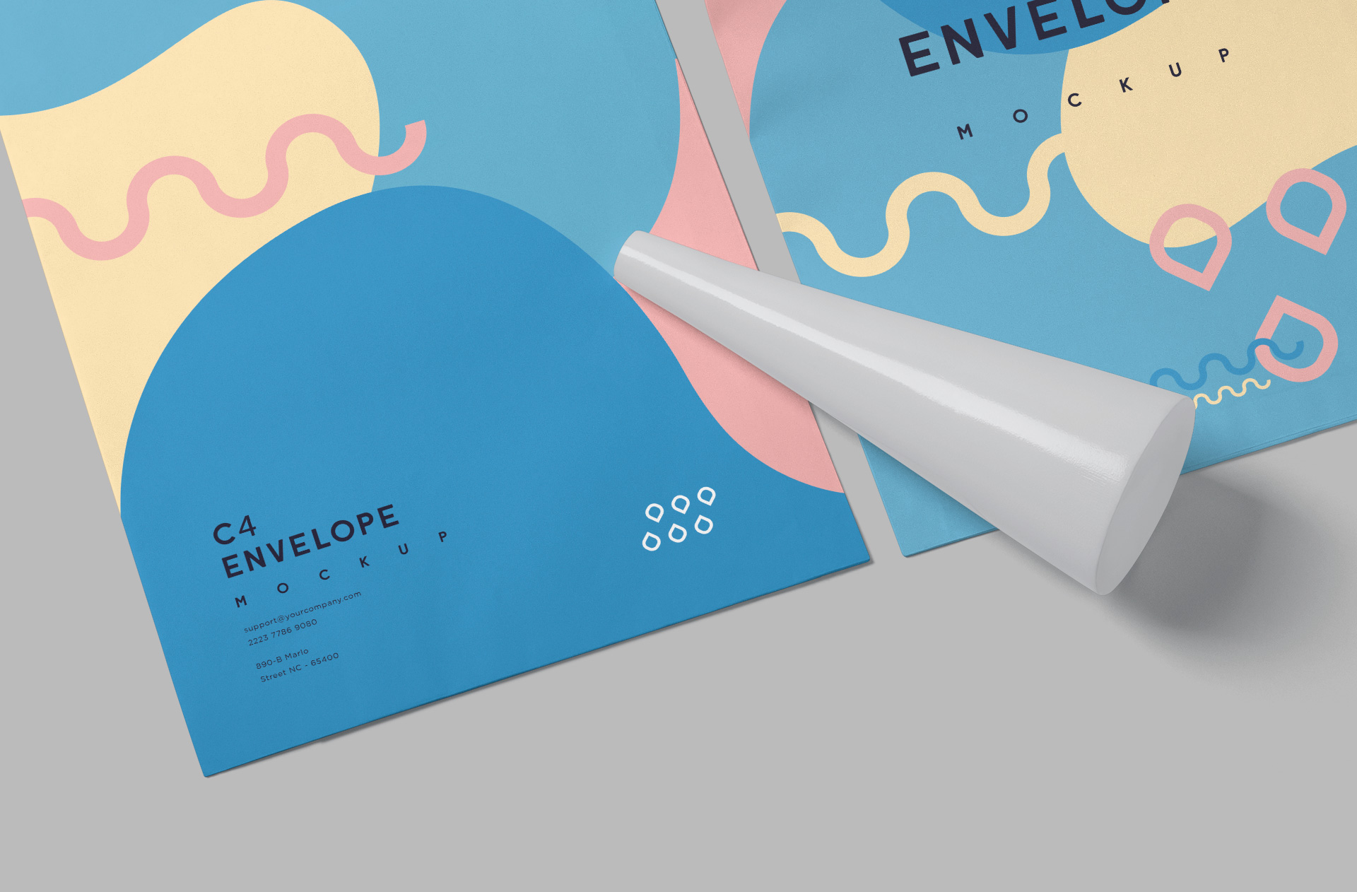 branding document mock-up