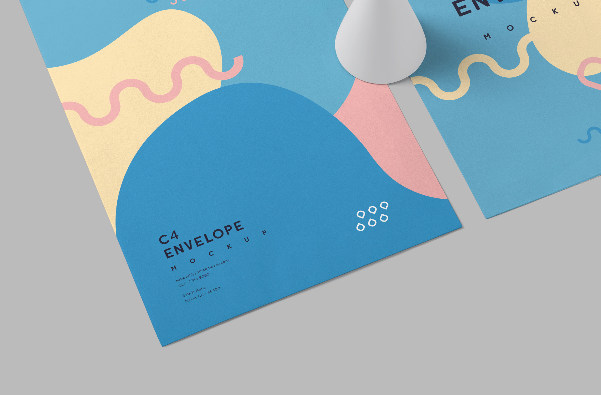 branding envelope mockup