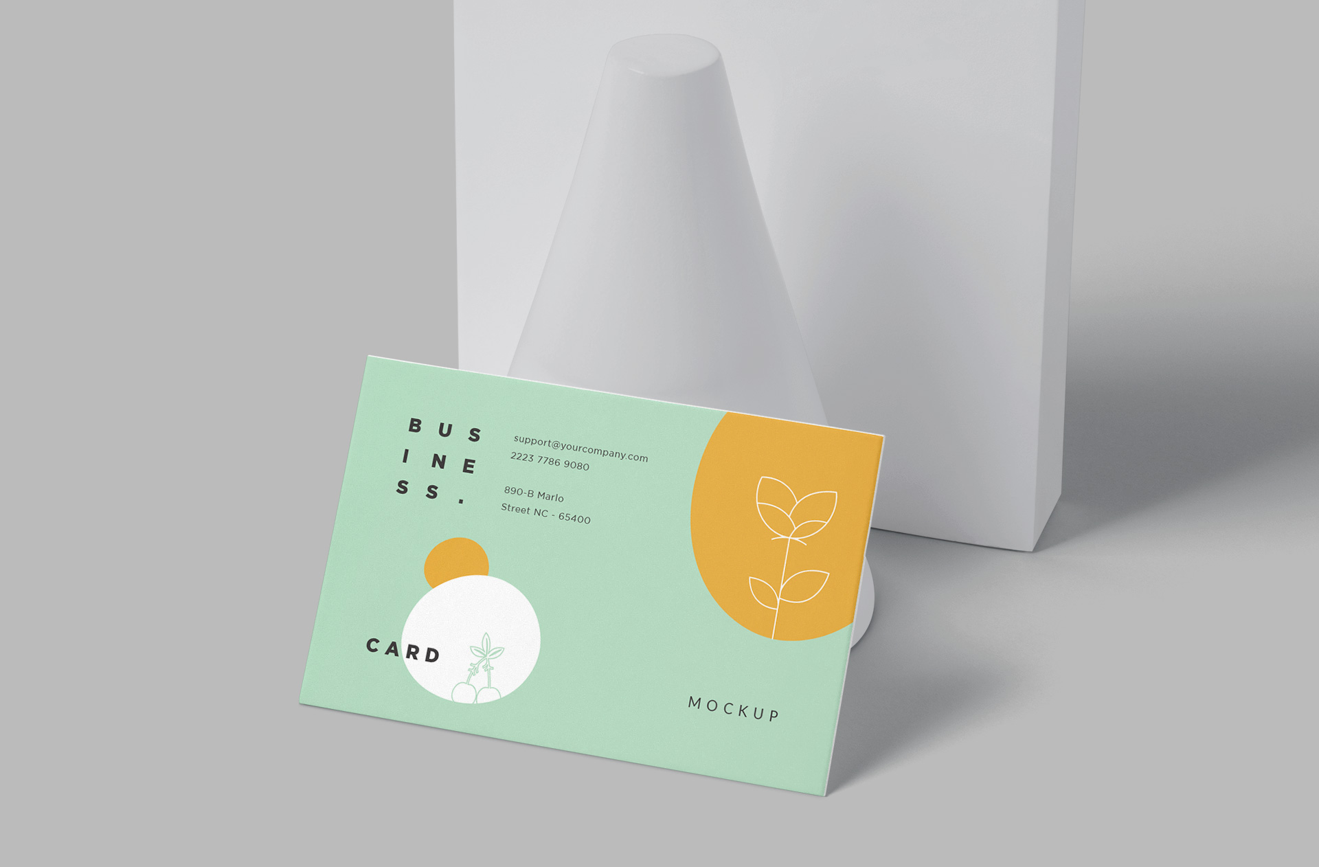 business card mock-up