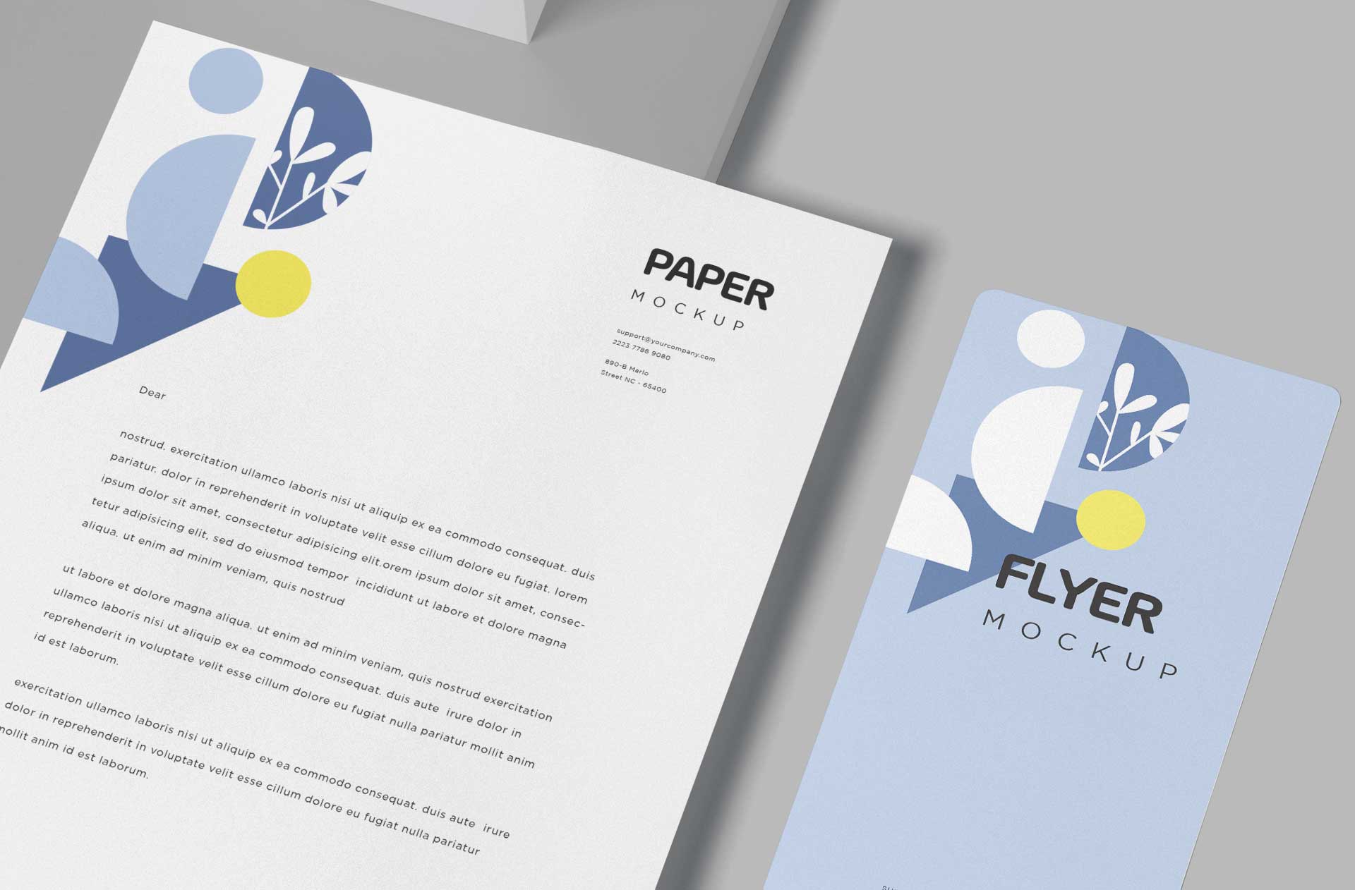 branding document PSD
