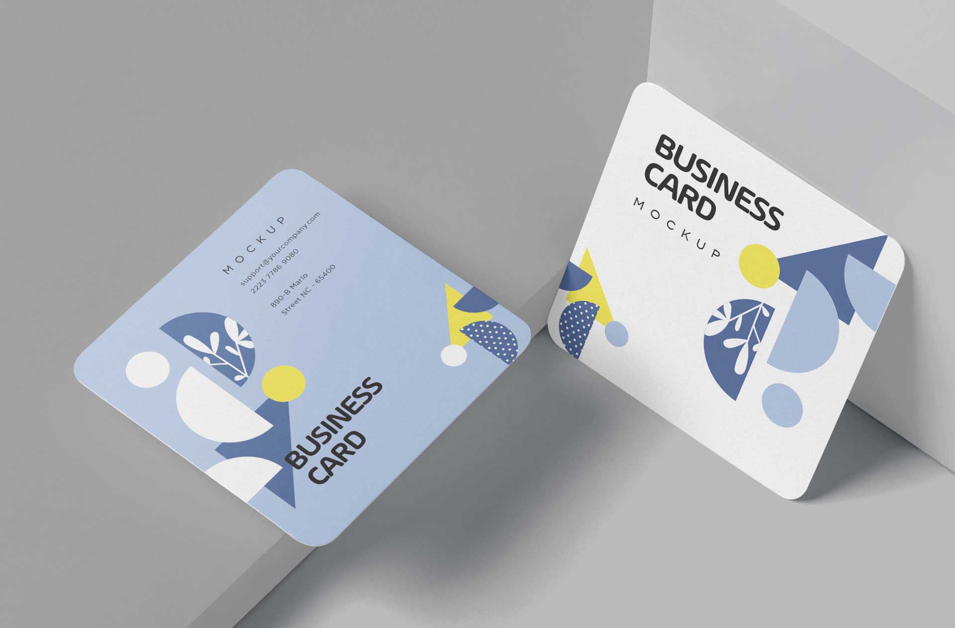 business card mock-up