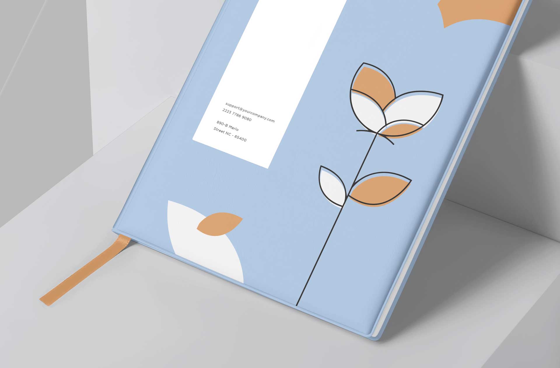 corporate branding notebook