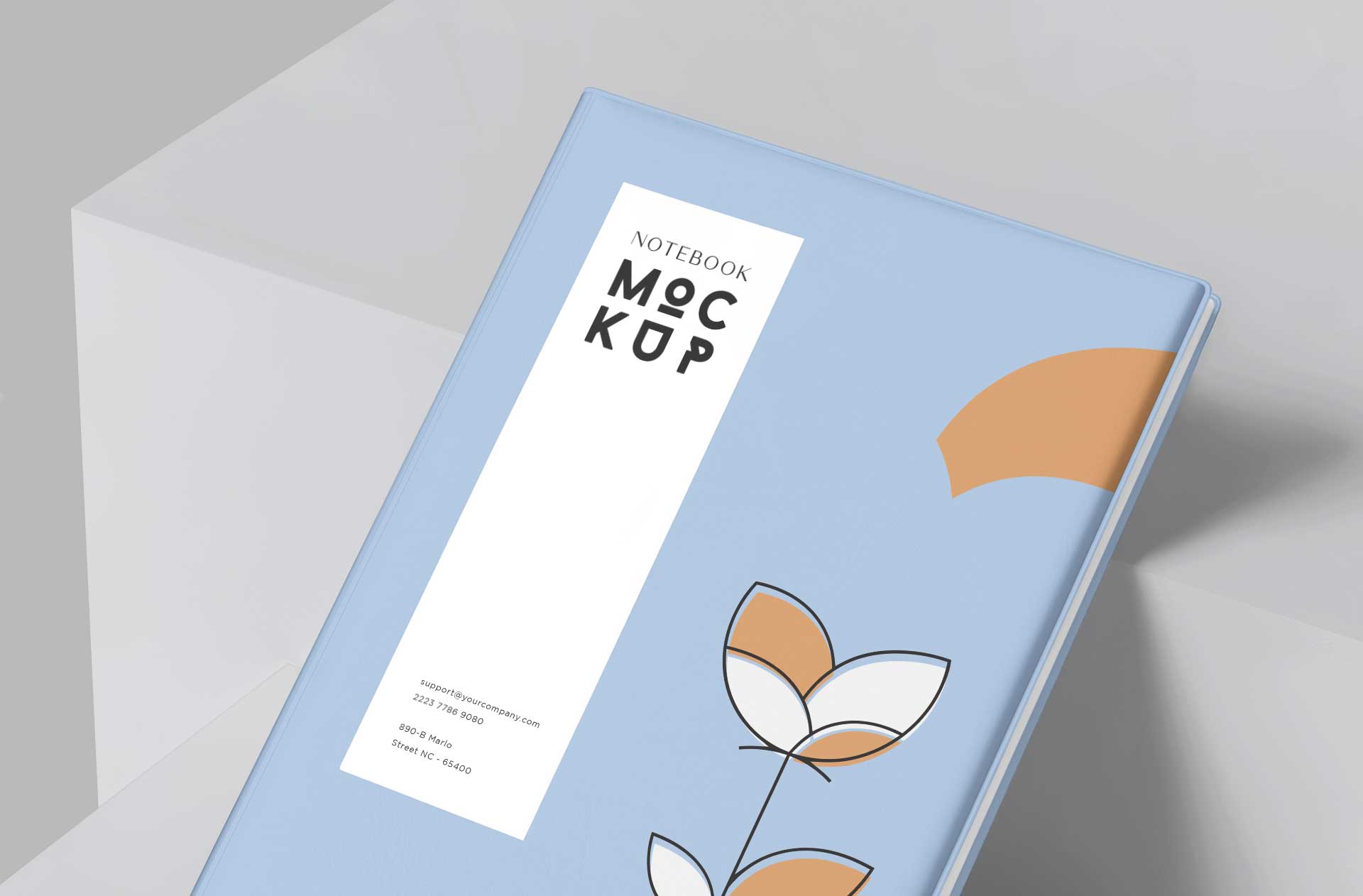 corporate branding notebook
