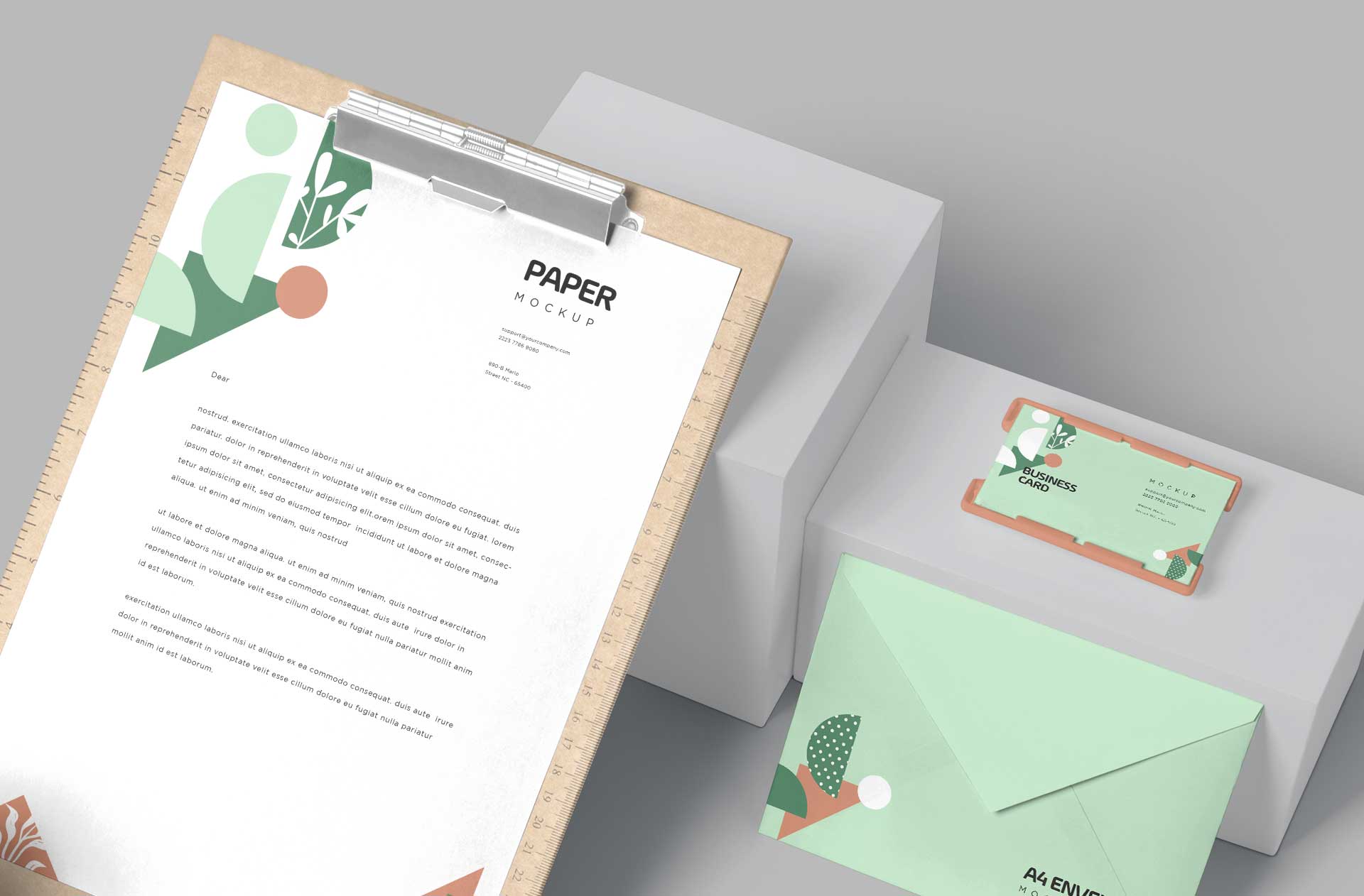 business card mock-up
