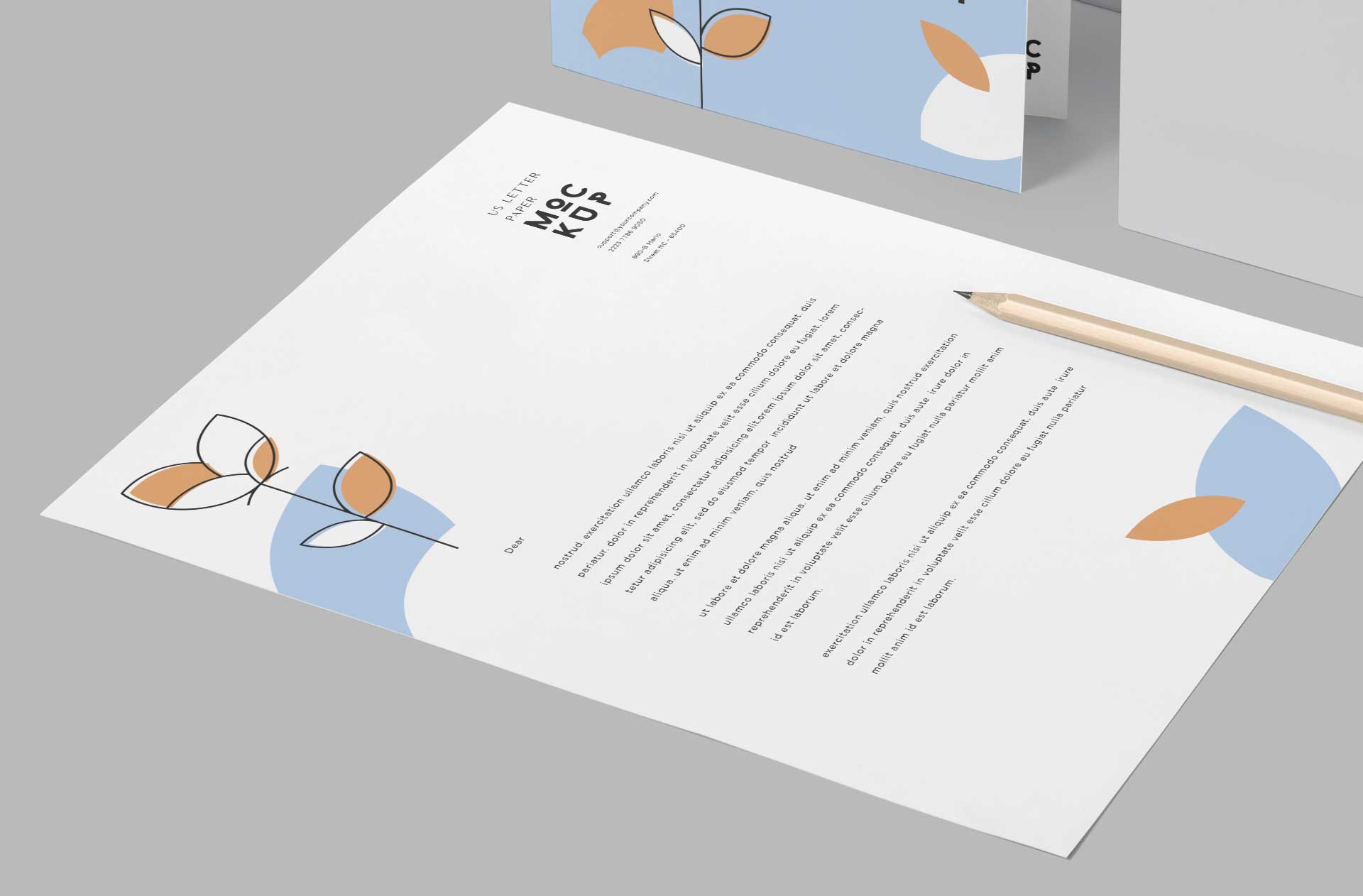 branding stationery mock-up