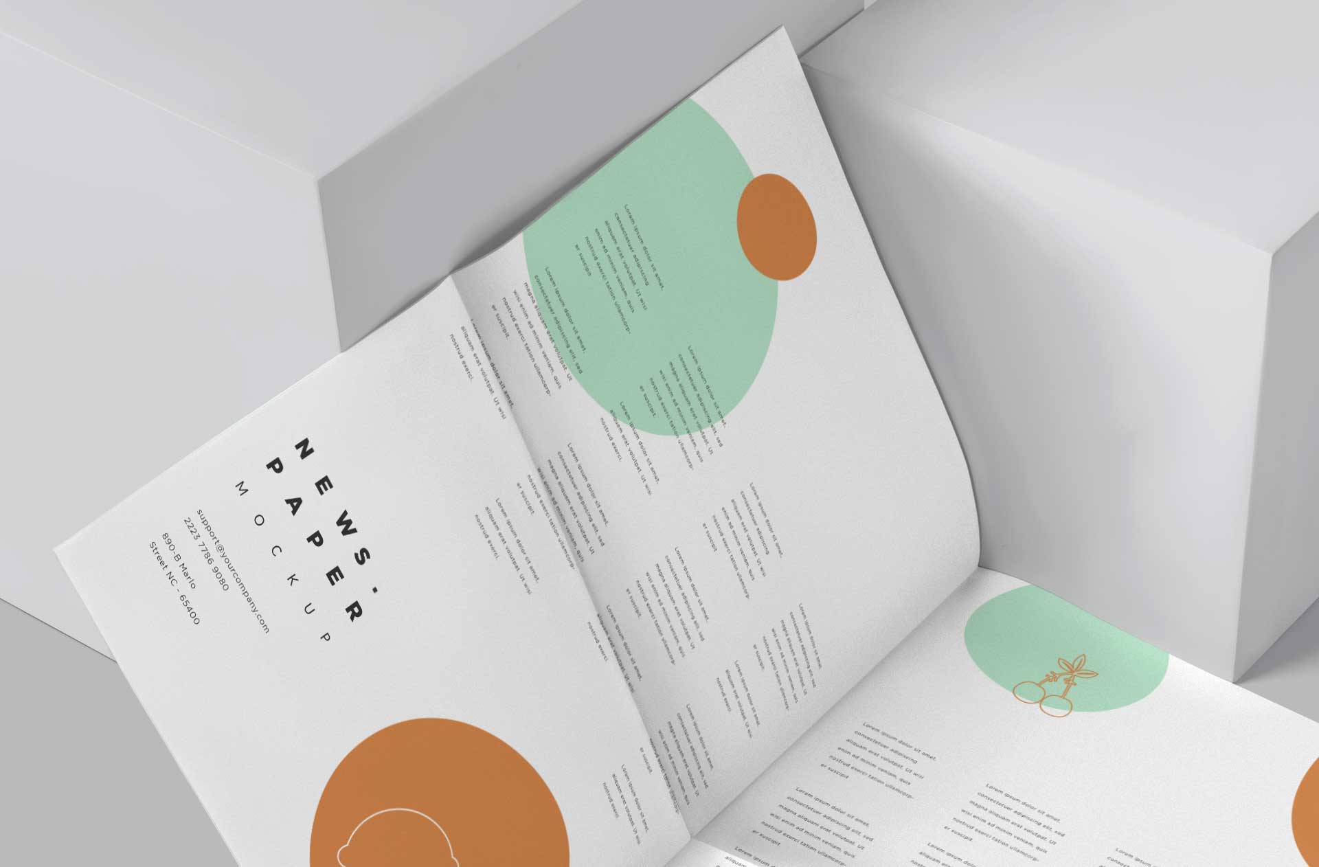 advertising newspaper template