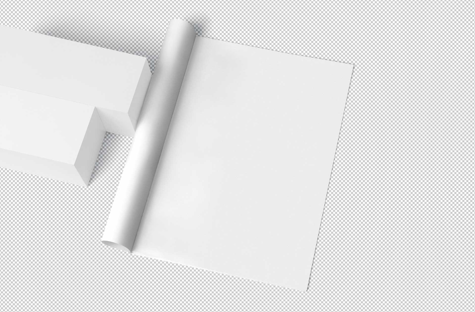 broadsheet mockup