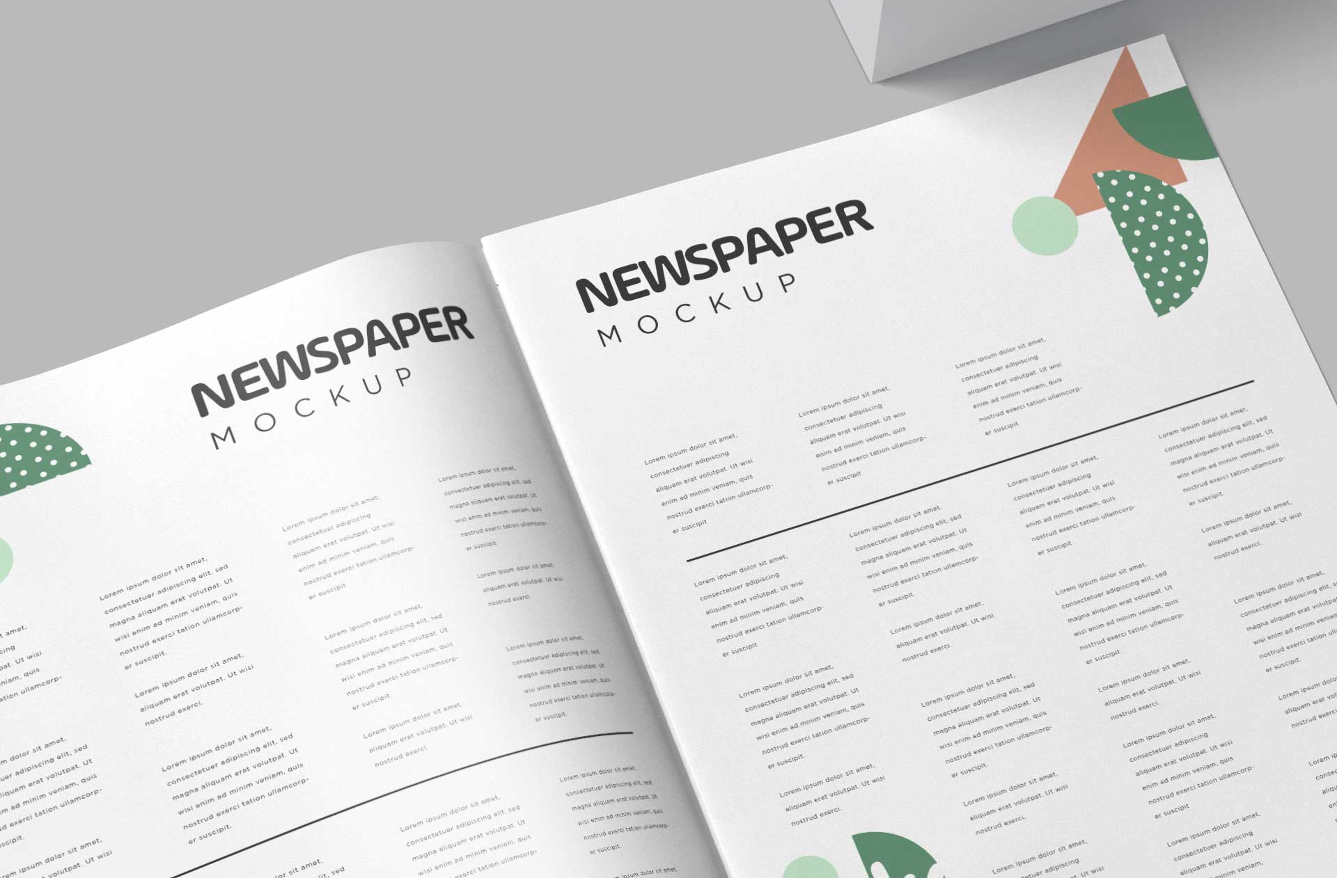 advertising mockup
