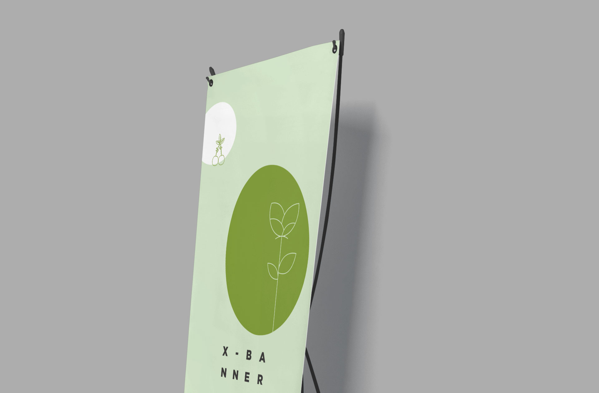 banner stand mock-up