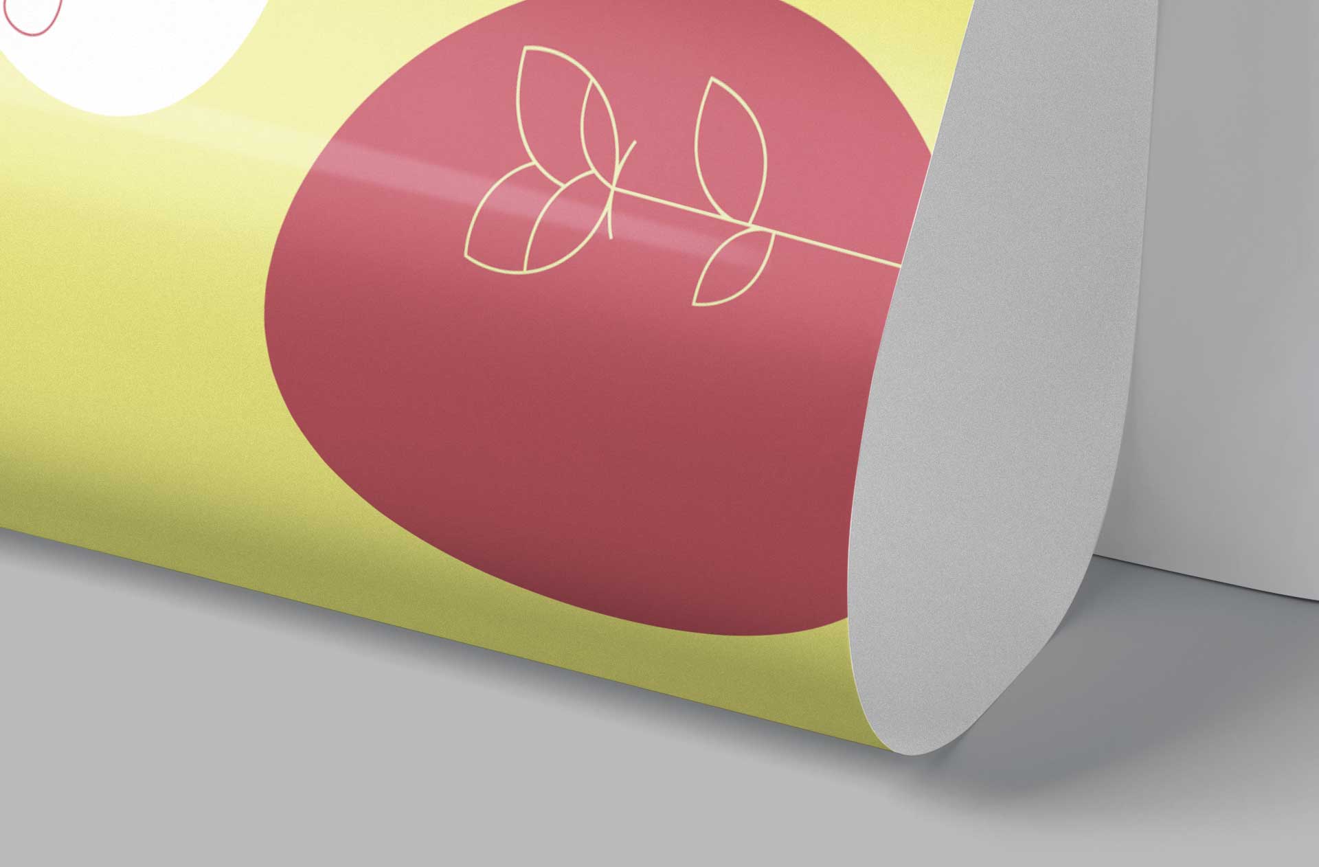 custom roll wrap mockup