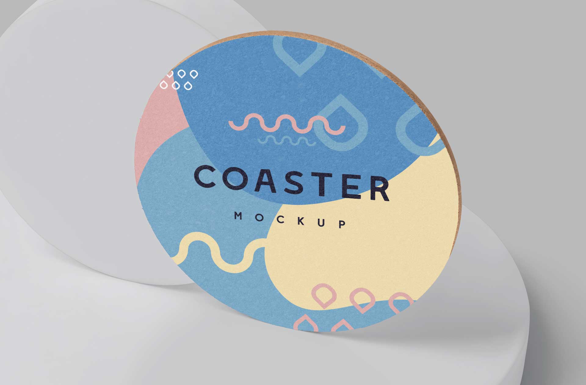 beverage branding mockup