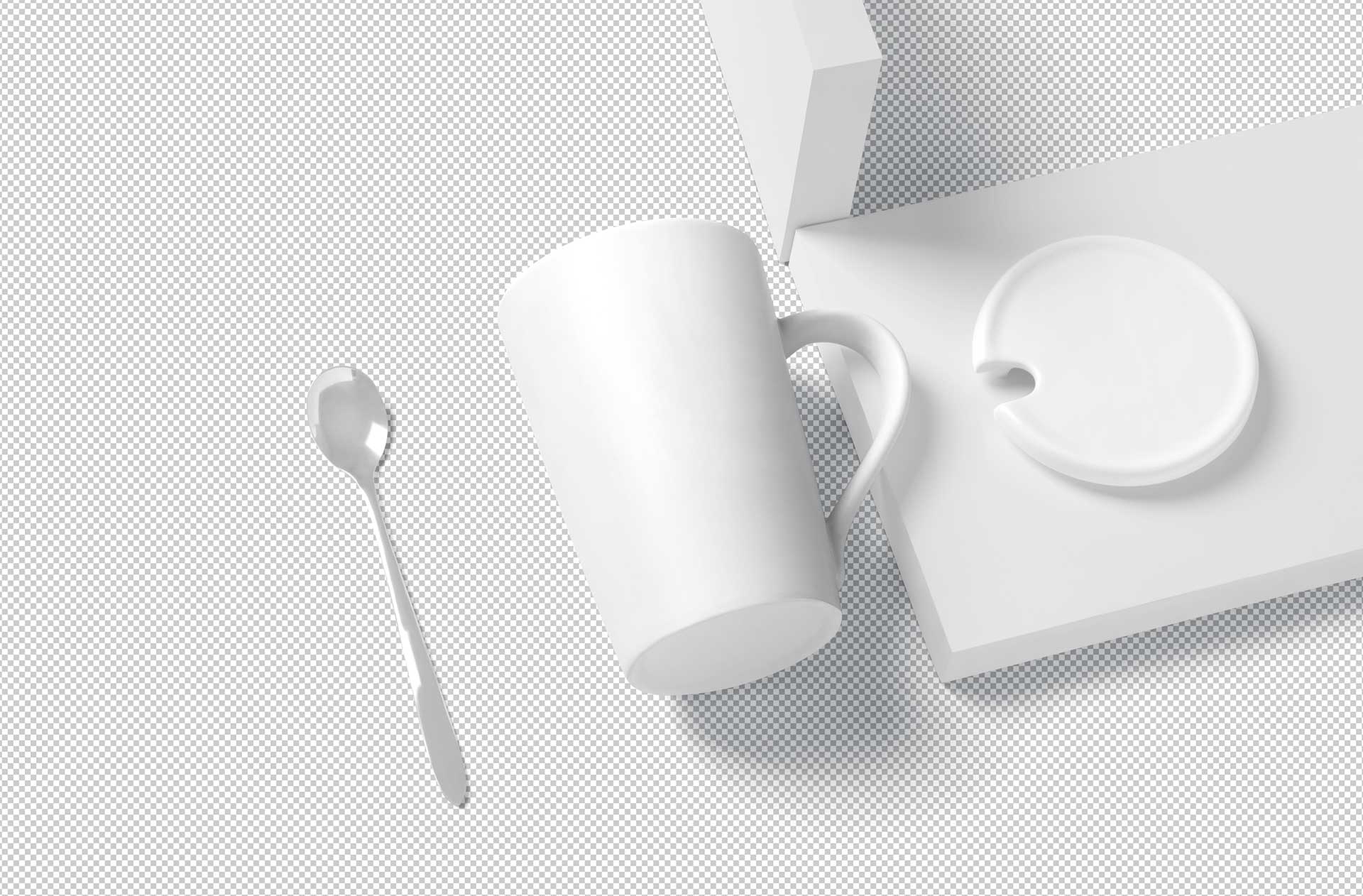beverage branding mockup